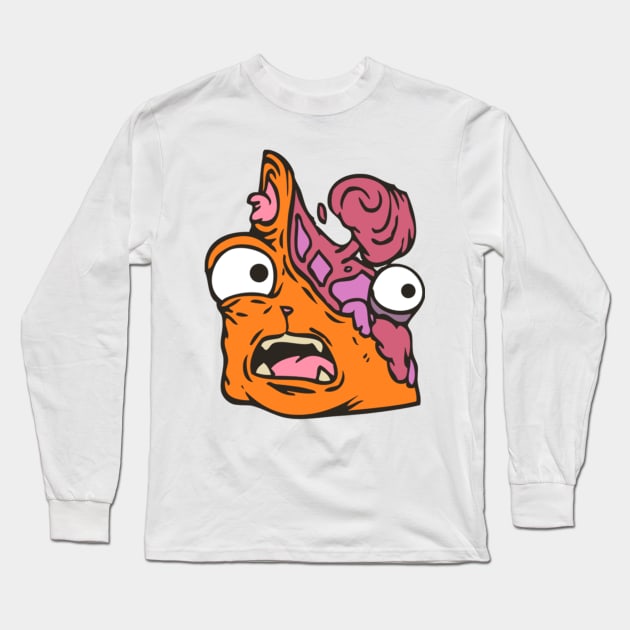 What Happened Cat? Long Sleeve T-Shirt by Talonardietalon